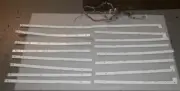 Vizio E552I-B2 LED Strips Complete Set Assembly