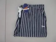 Peter Alexander Men's Navy Blue Long Stripe Cotton Pyjama Pants Size L