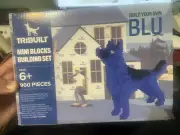 Tribuilt Construction Mini Blocks Build Set Blu Dog 900 Pieces NIB FREE SHIPPING