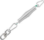MINAOLULUS 1Set Hammock Chair Spring Heavy Duty Stainless Steel Spring for Hanging Chairs Swing and Porch Accessories Durable Low Noise Easy Installation for Indoor