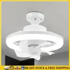 Modern Ceiling Fan with LED Light Remote Control (3 Colors with Extension) .