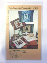 FourSeasons Placemats Pine Tree Lodge Designs