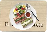 Wood Charcuterie Boards | Decorative Charcuterie Tray | Home Kitchen Accessories Decorative Wood Cheese Boards, Creative Hamster Pattern Breakfast Tray for Fruit, Cheese, Vegetable