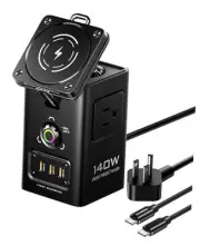 8-in-1 Mag-Safe Charger Stand - 140W Charging Station for Multiple Devices