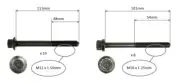 CYLINDER HEAD BOLT SET for FORD COURIER PE PG PH 1999-2006 2.5L WLAT I4 12V SOHC