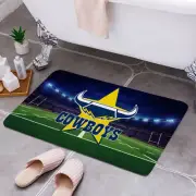 NRL New Nth Qld Cowboys Rugby League Bath Mat