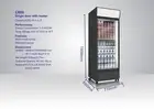 MEGA SIZE SINGLE ICE540 COMMERCIAL UPRIGHT DRINK GLASS DOOR FRIDGE 700mm WIDE