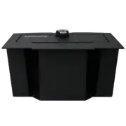 Black Horse Center Console Safe Security LockBox Black fit 09-10 Dodge Ram 1500