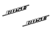 BOSE High Quality Alloy, set of 2 BADGE SPEAKER EMBLEMS 45mmx 5mm