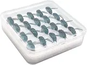 Perfeclan 20Pcs Fly Fishing Fly Fly Fishing Lures with Storage Box, Lightweight Dry Fly Fishing Baits for Perch Sunfish Sea Fishing
