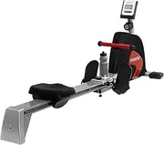 Powertrain Sports Home Gym Exercise Magnetic Flywheel Rowing Machine, Black