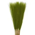 25Pcs Pampas Artificial Grass,21" Fake Pampas for Wedding Decoration,Grass Green