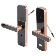 Smart Electronic Door Lock Fingerprint+APP+Card+Password+Key Unlock Security