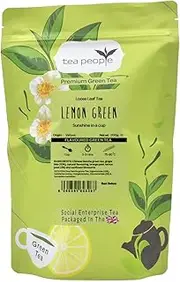Tea People Lemon Ginger Green, 250 g Loose Tea in Resalable Pouch