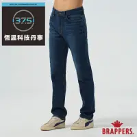 在飛比找momo購物網優惠-【BRAPPERS】男款 中腰彈性直筒褲(深藍)