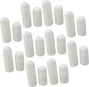 DECORNIJIA 20pcs Essential Oil Roller Bottles Leakproof Perfume Aromatherapy Containers for Travel Diy