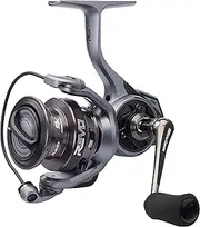 Abu Garcia Spinning Reel, Revo SX Spinning Reels, All Round Fish, Predator, Fresh Water Angler, Perch, Pike, Zander, Black/Grey, 5.1:1 Gear Ratio, Robust & Lightweight, 9+1 Bearing Count, 2000