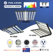 Phlizon FC4800 6500 8000 LED Grow Light Full Spectrum Commercial Grow CO2 Indoor