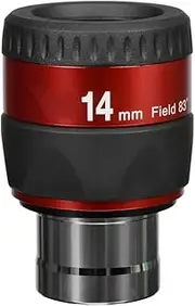 83 Degrees 5mm 14mm Wide Angle Eyepiece Astronomical Telescope Eyepiece(14mm)