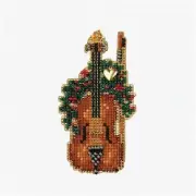 Harmony Strings Beaded Cross Stitch Kit - Create Your Own Violin Masterpiece for