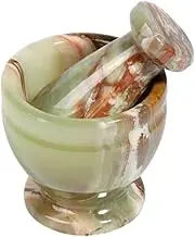 Traditional Grind, Marble Garlic Pounder Pepper Crusher Household Manual Grinder Pestle Set Medicine Grinder Masher