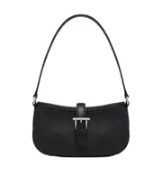 Alexander McQueen T-Bar Mini Shoulder Bag One size black