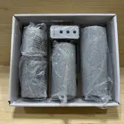 8 Silver Glitter Flameless LED Candles - Remote/Timer, Outdoor/Indoor Waterproof
