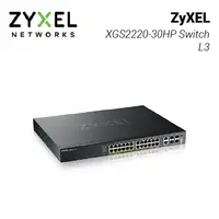 在飛比找欣亞購物優惠-[欣亞] ZyXEL XGS2220-30HP Switch