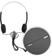 Portable Walkman CD Player with Headphones - Personal CD/MP3 Player, Electronic