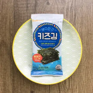 韓國 ibobomi 無調味海苔片 1包 1.5g 無鹽海苔 韓國海苔片 韓國零食 思考家