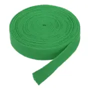3/4"(2cm) 10 Yards Cotton Twill Tape Ribbon Bias Binding Tape Brilliant Green