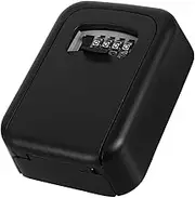 TOGEVAL 1 Set Key Lock Box with Code Wall Mount Security Lock Box for Outdoor Use Design for Safe Key Storage for Home Office and Garage Enhanced Security Features