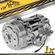 AC A/C Compressor with Clutch for Sanden SD7 Style 6-Groove Serpentine Belt Mini