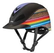 Troxel Horse Dynasty Riding Western Helmet Low Profile Leopard Serape Aztec