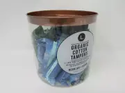 L. Organic Cotton Tampons 30 ct. BPA Free 20 Regular 10 Super