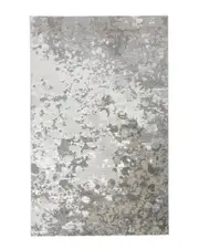 Verlaine Orin Modern Metallic Fluid Rug