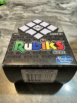 Rubik 3x3 Puzzle Cube Game With Stand Rubik's Hasbro Toy Original