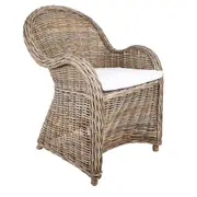[Florabelle Living] Bryce Wicker Armchair W/ Cushion