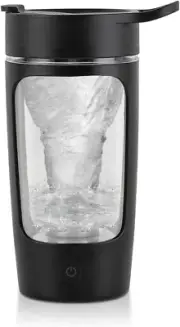 Electric Protein Shaker Bottle, 650ML Portable Blender Bottles, BPA Free, USB Re