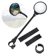 Universals Bicycles Glass Handlebar Rearview Glass for Bicycles Motorcycles