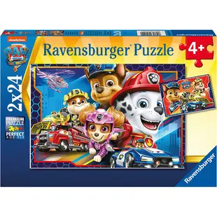 德國Ravensburger 維寶拼圖-汪汪隊 (2*24P)