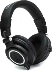 Audio-Technica ATH-M50X Professional Monitor Headphones - Black