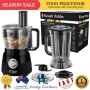 600W Stainless Steel Food Processor Electric Blender Chopper Shred Mix Machine