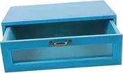 TEHAUX Wooden Monitor Stand with Pull out Storage Drawer Elegant Desk Organizer for Tidy Office for Cosmetics and Stationery Durable Wood Design Space Saving