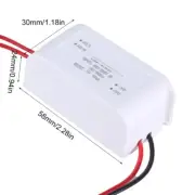 AC85V-265V to 15V 300mA Step-down Converter Efficient Power Supply Adapter White