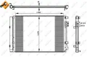 RTG Air Conditioning Condenser Fits Kia Rio Hyundai i20 1.2 1.4 1.6