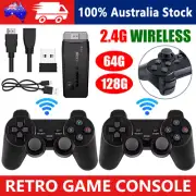 20000+4K HDMI TV Video Game Stick Retro Gaming Console 2Wireless Controller Home