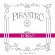 Pirastro Synoxa 4/4 Violin Strings Set, Medium, E-Ball or Loop