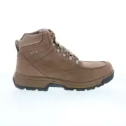 Rockport Ezra RMEZRA Mens Brown Leather Lace Up Work Boots