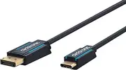 Clicktronic USB C to DisplayPort 1.2 Adapter Cable, 1 Meter Length